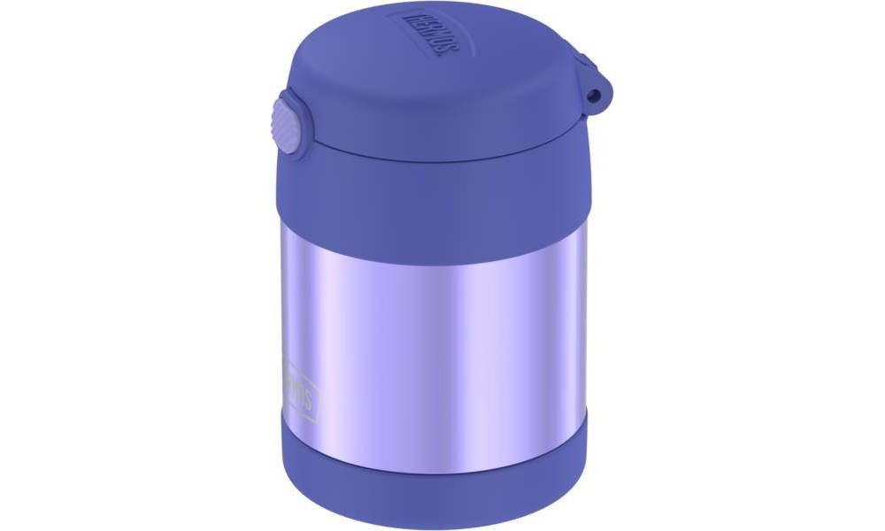 slide 4 of 11, Thermos FUNtainer Food Jar with Spoon - Purple, 10 oz