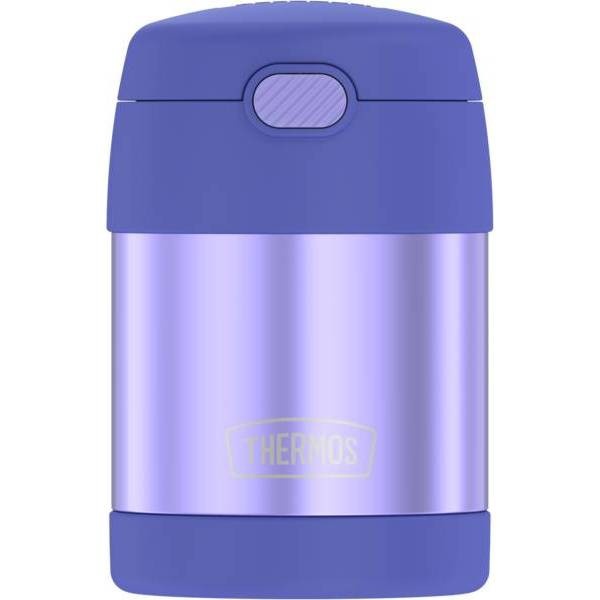 slide 1 of 11, Thermos FUNtainer Food Jar with Spoon - Purple, 10 oz