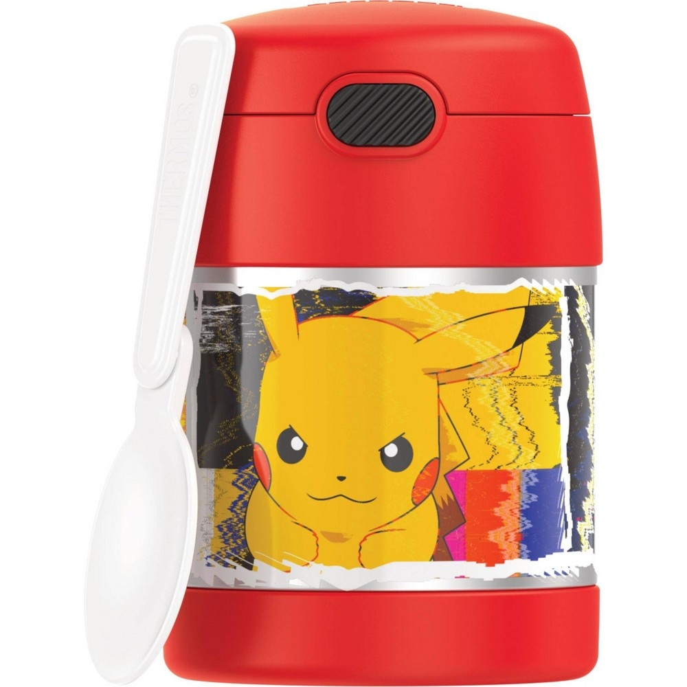 slide 2 of 11, Thermos Pokémon FUNtainer Food Jar with Spoon - Red, 10 oz