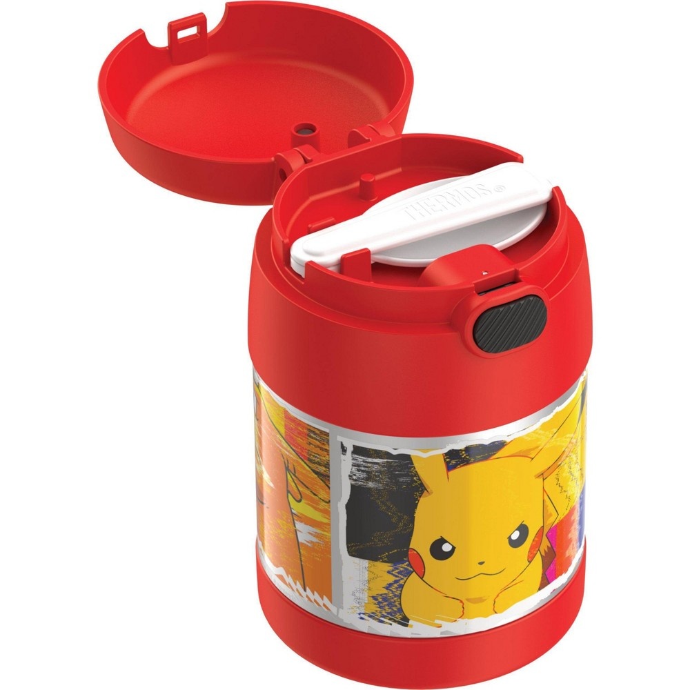 slide 5 of 11, Thermos Pokémon FUNtainer Food Jar with Spoon - Red, 10 oz