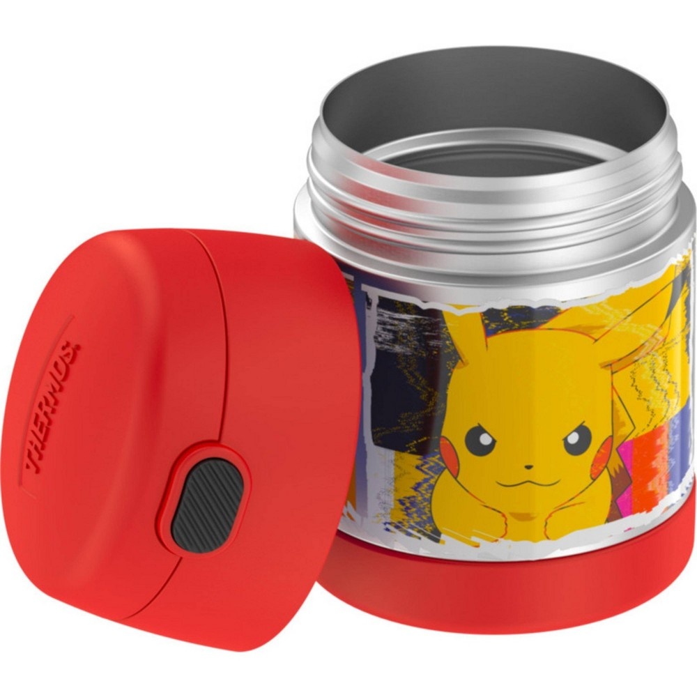 slide 8 of 11, Thermos Pokémon FUNtainer Food Jar with Spoon - Red, 10 oz