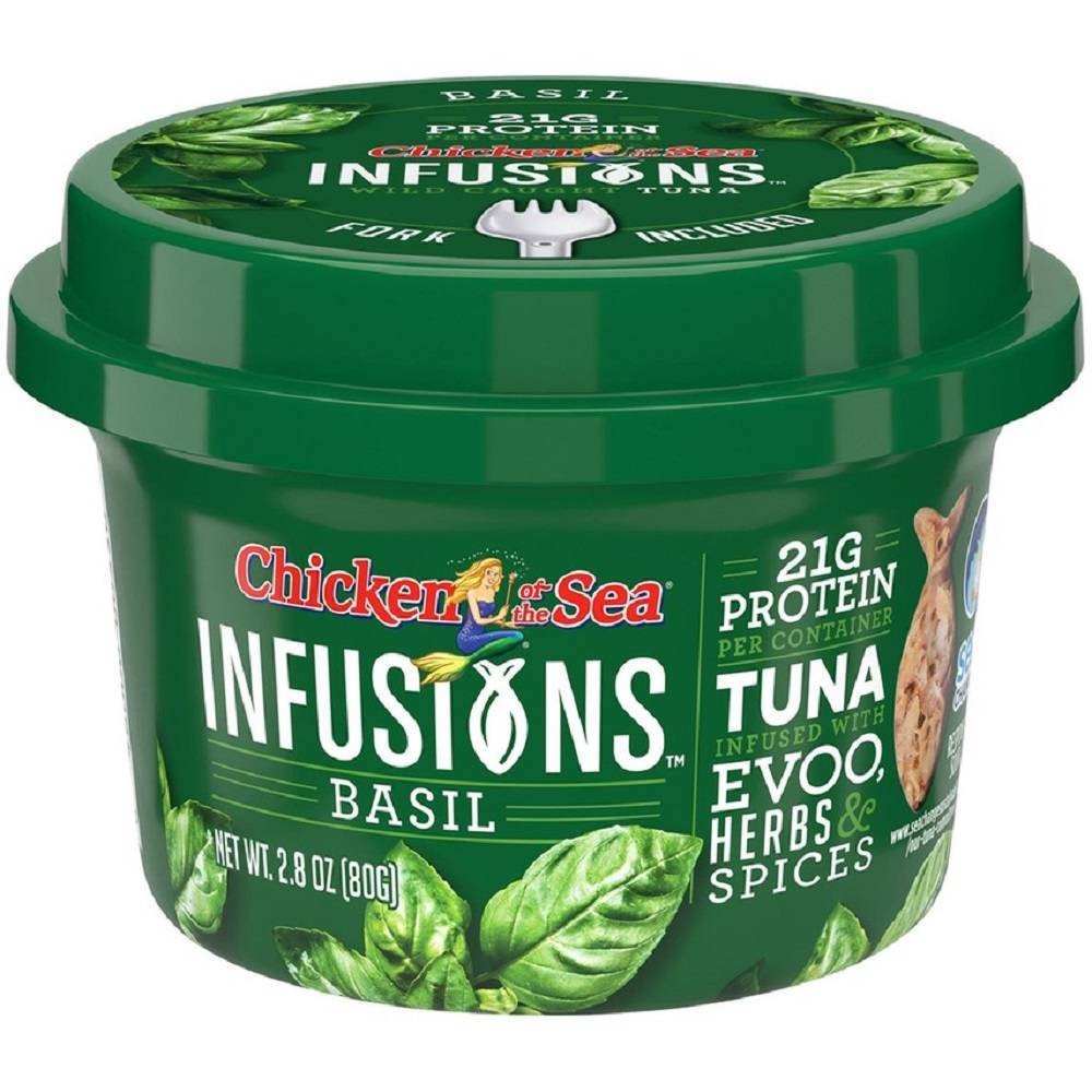 slide 1 of 6, Chicken of the Sea Infusions Basil Tuna, 2.8 oz