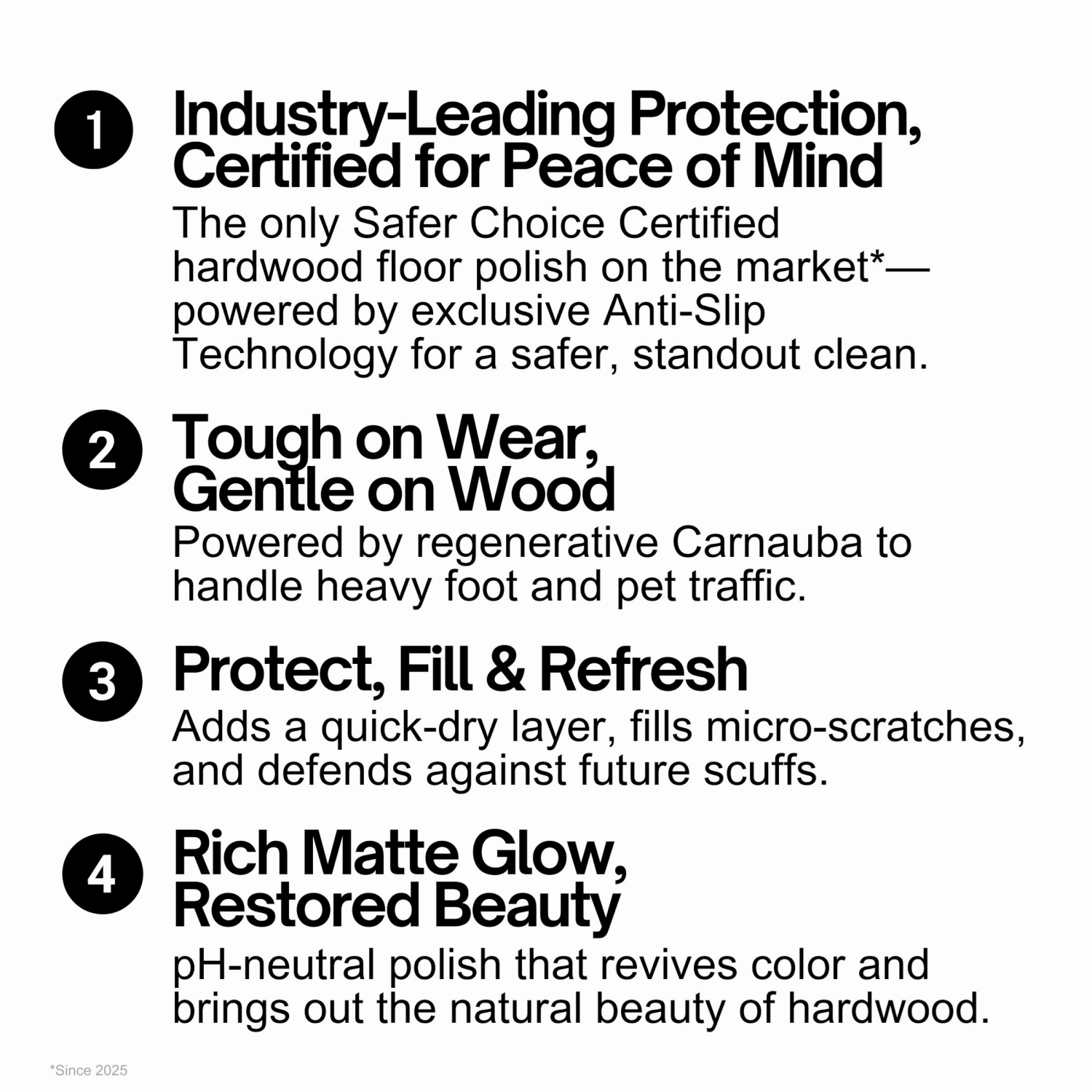 slide 4 of 4, Quick Shine Hardwood Floor Luster 27 fl oz, 27 fl oz