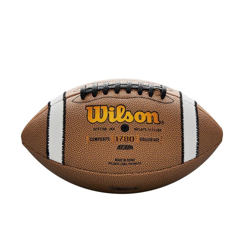 slide 2 of 6, Wilson GST Competition Official Size Football - Brown, 1 ct