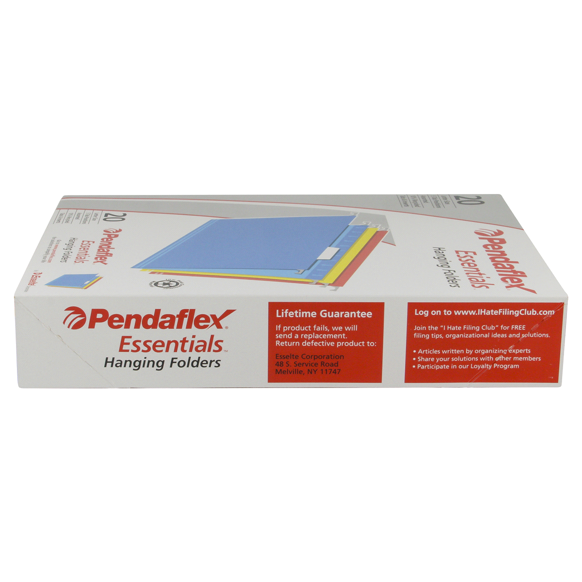 slide 2 of 5, Pendaflex Essentials Assorted Hanging Folders Letter, 20 ct
