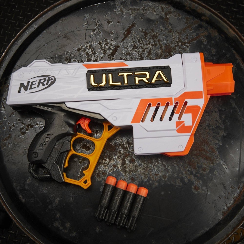 slide 4 of 8, NERF Ultra Five Blaster, 1 ct