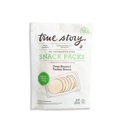 True Story Oven Roasted Turkey Snack Pack - 5oz
