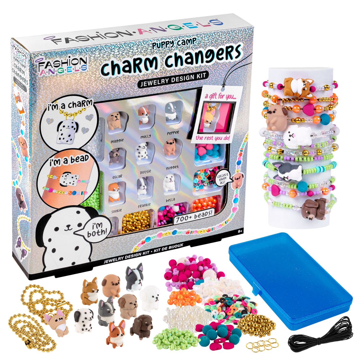 slide 7 of 8, Fashion Angels Charm Changers Puppy Camp Jewelry Design Ki, 1 ct