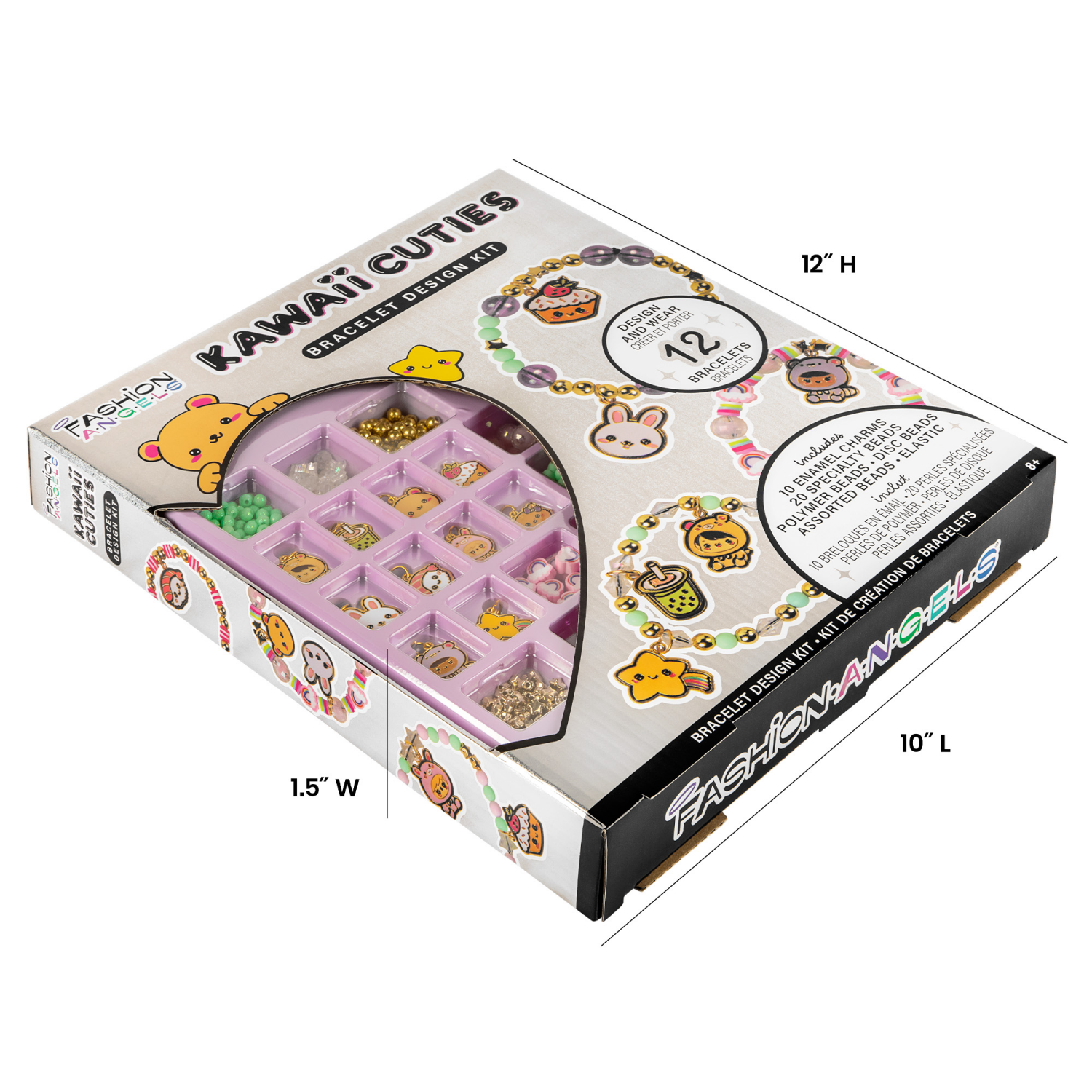 slide 4 of 6, Kawaii Cuties Charm Jewelry Set By Fashion Angels, 1 ct