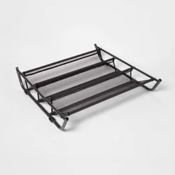 Under Bed Mesh Shoe Rack Gray - Room Essentials