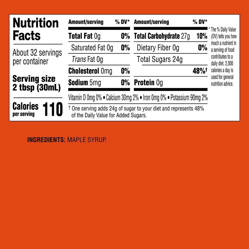 slide 4 of 4, 100% Pure Maple Syrup - 32 fl oz - Good & Gather™, 32 fl oz