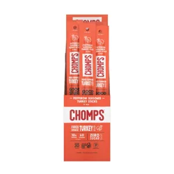 Chomps Free Range Pepperoni Turkey 1.15oz Stick