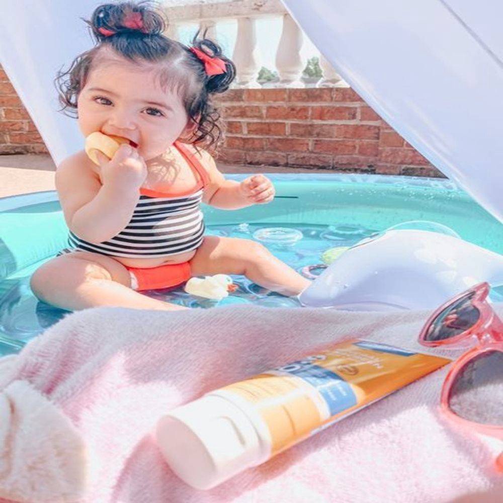 slide 8 of 8, Mustela Fragrance Free Mineral Baby Sunscreen Lotion SPF 50 - 3.38 fl oz, 50 x 3.38 fl oz