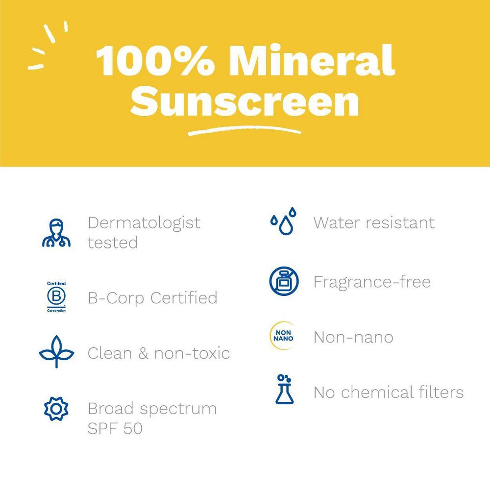 slide 6 of 8, Mustela Fragrance Free Mineral Baby Sunscreen Lotion SPF 50 - 3.38 fl oz, 50 x 3.38 fl oz