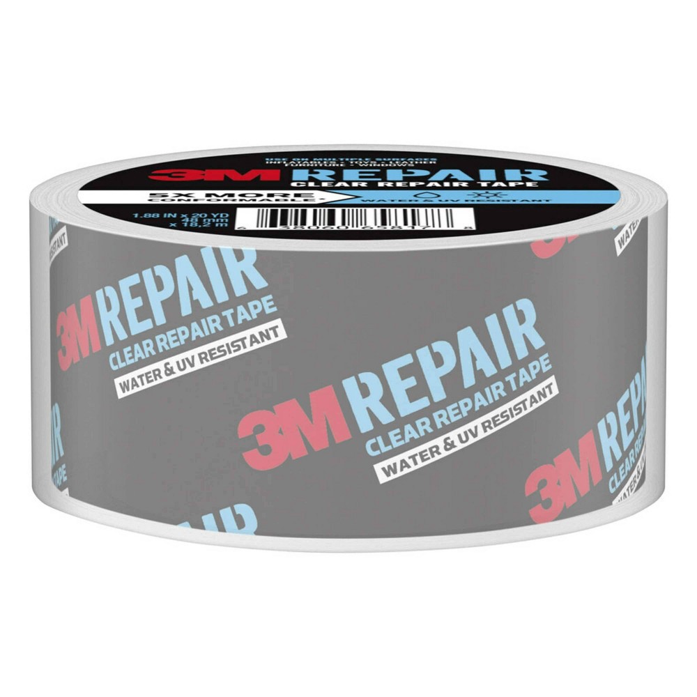 slide 3 of 17, 3M Company 3M Repair Clear Repair Tape 1.88" x 20yd, 1 ct