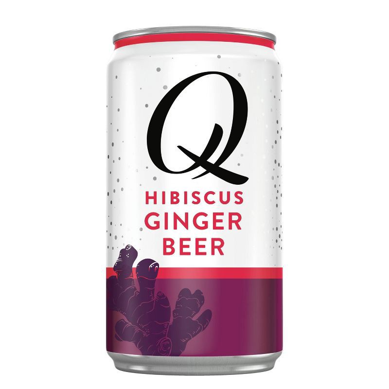 slide 2 of 4, Q Mixers Hibiscus Ginger Beer - 4pk/7.5 fl oz Cans, 4 ct; 7.5 fl oz