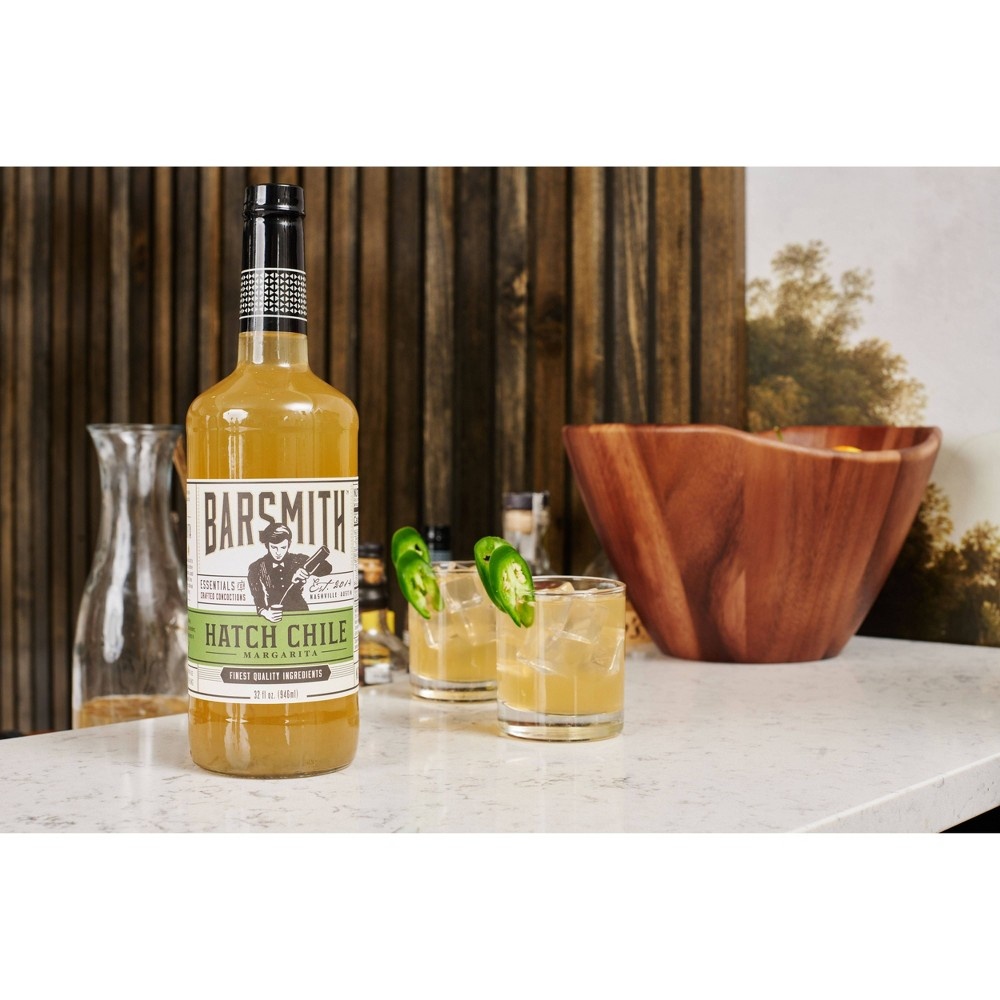 slide 2 of 4, Barsmith Hatch Chile Margarita Mix Bottle, 32 fl oz