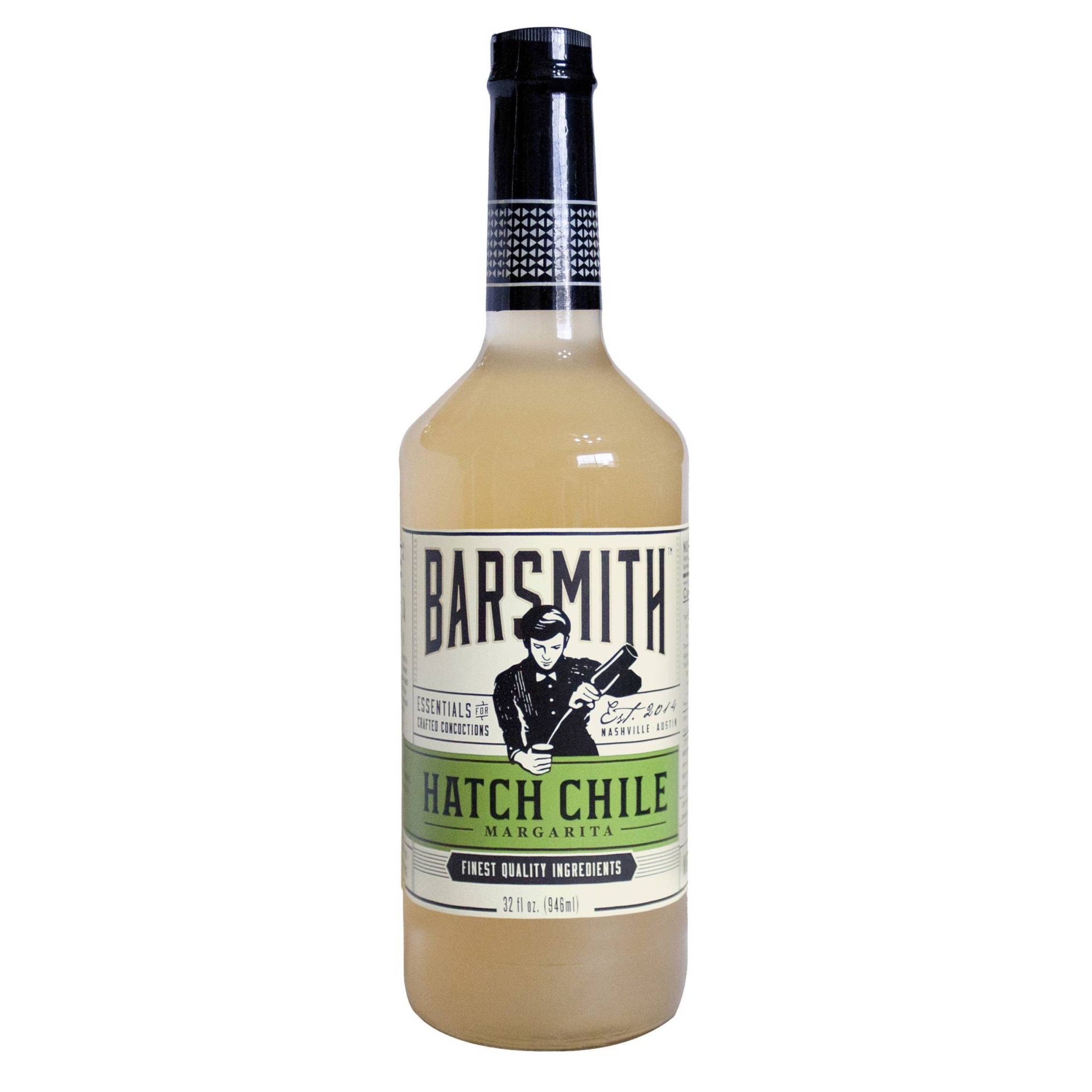 slide 1 of 4, Barsmith Hatch Chile Margarita Mix Bottle, 32 fl oz