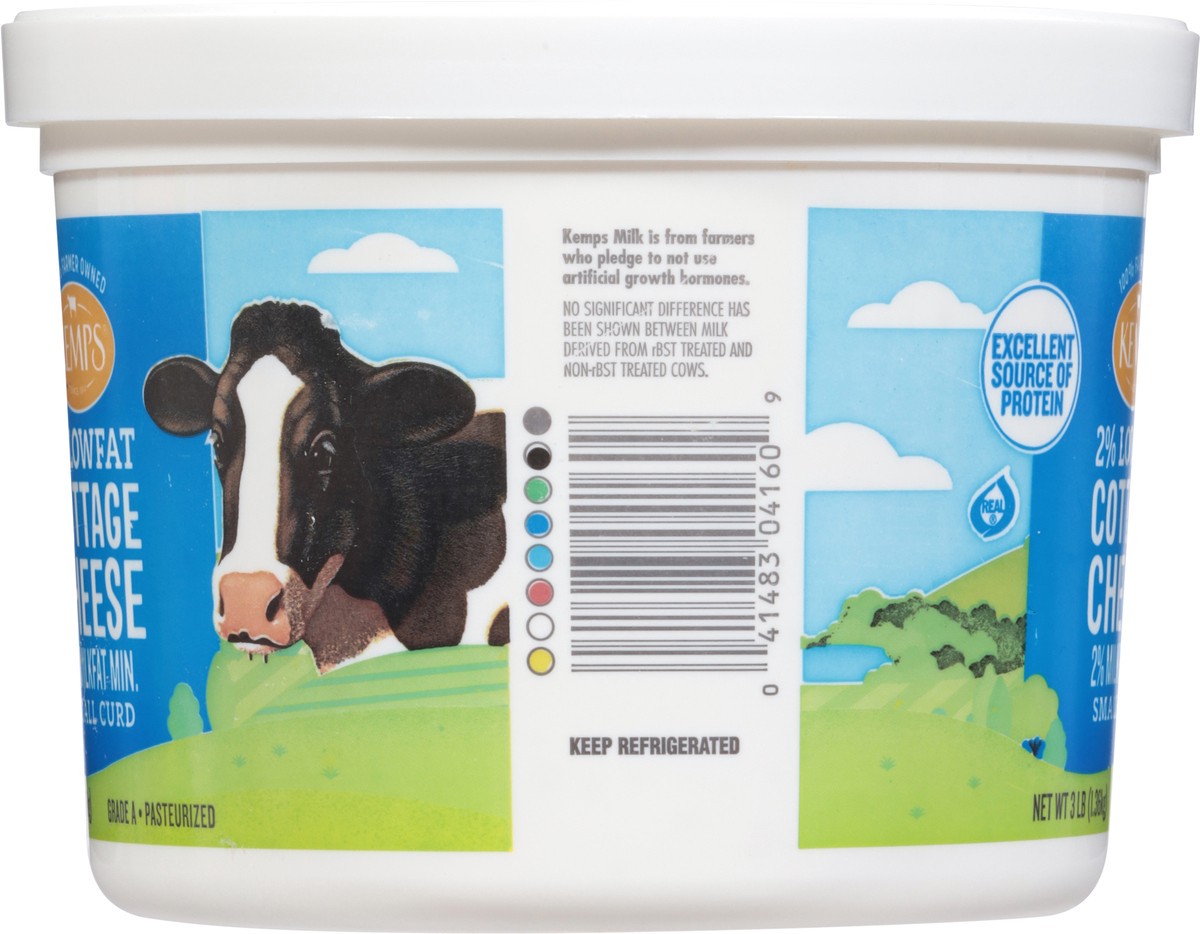 slide 2 of 13, Kemps 2% Low-Fat Cottage Cheese 3 Lb. Tub, 1 ct