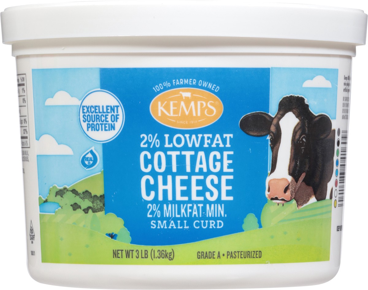 slide 11 of 13, Kemps 2% Low-Fat Cottage Cheese 3 Lb. Tub, 1 ct
