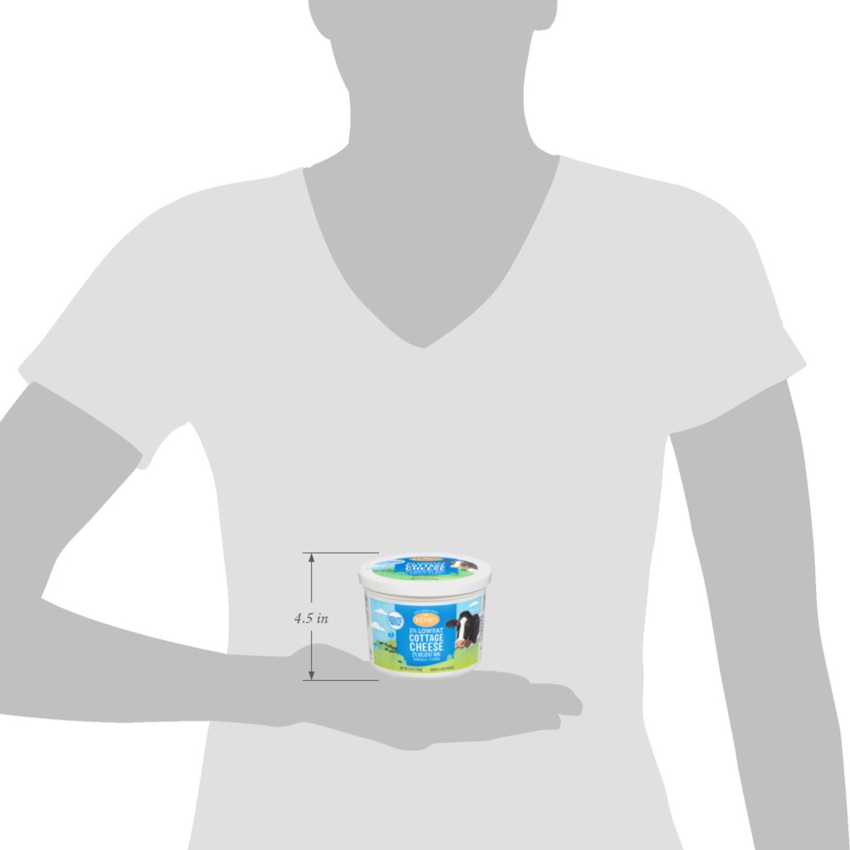 slide 6 of 13, Kemps 2% Low-Fat Cottage Cheese 3 Lb. Tub, 1 ct