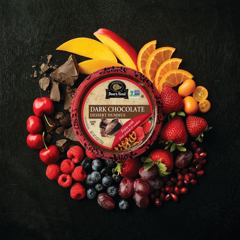Boar's Head Gluten Free Dark Chocolate Dessert Hummus 1 8 oz 8 oz Shipt