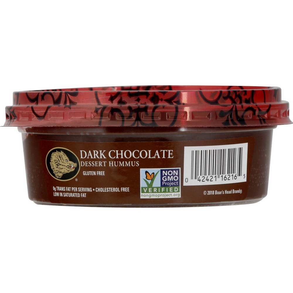 Boar's Head Gluten Free Dark Chocolate Dessert Hummus 1 8 oz 8 oz Shipt