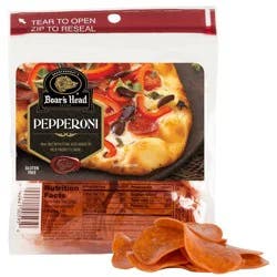 Boar's Head Gluten Free Pre-Sliced Pepperoni Pouch - 6oz