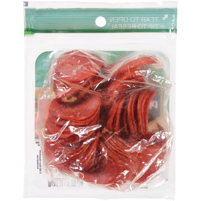 slide 6 of 6, Boar's Head Gluten Free Sliced Turkey Pepperoni Pouch - 4.5oz, 4.5 oz