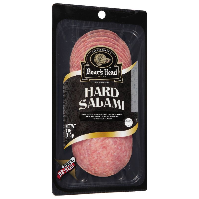 slide 3 of 7, Boar's Head Hard Salami - 4oz, 4 oz