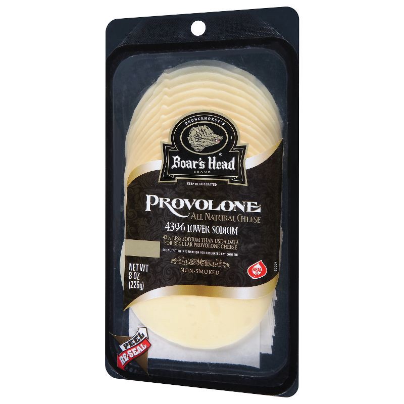 slide 2 of 8, Boar's Head Provolone Cheese - 8oz, 8 oz