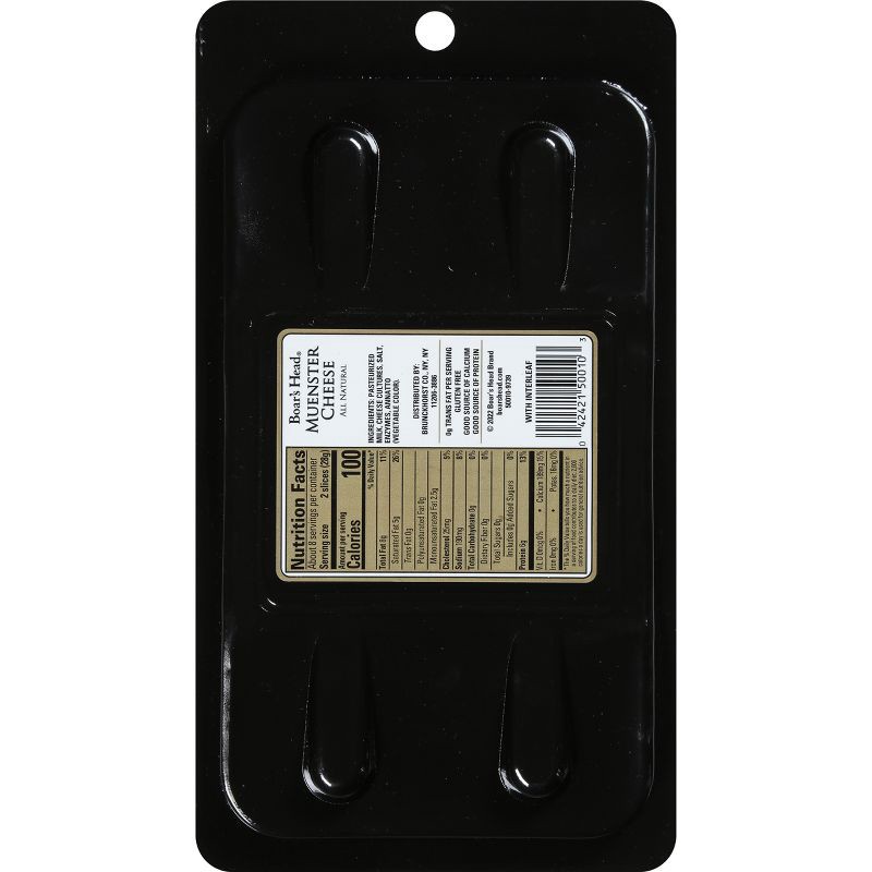 slide 6 of 6, Boar's Head Muenster Cheese - 8oz, 8 oz