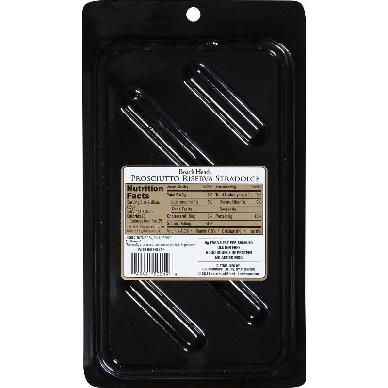 slide 6 of 7, Boar's Head Prosciutto - 3oz, 3 oz