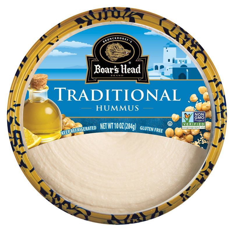 slide 1 of 5, Boar's Head Traditional Hummus - 10oz, 10 oz