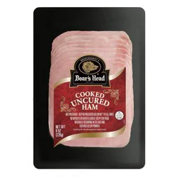 Boar's Head Sliced Cooked Ham - 8oz