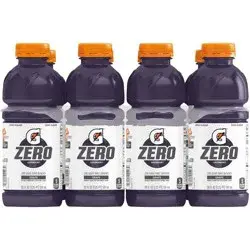 Gatorade G Zero Grape Sports Drink - 8pk/20 fl oz Bottles