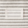 slide 10 of 13, Whitmor Wide Stripe Fabric Storage Tote 1 ea, 1 ct
