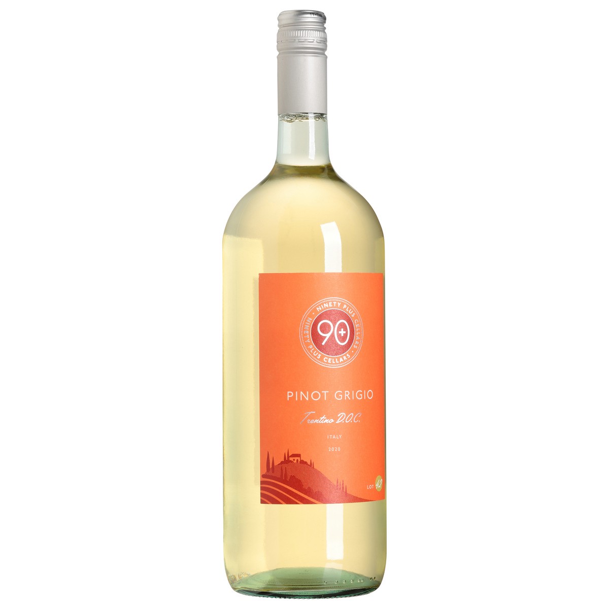 slide 5 of 10, 90+ Cellars Italy Lot 42 Pinot Grigio 1.5 l, 1.5 l