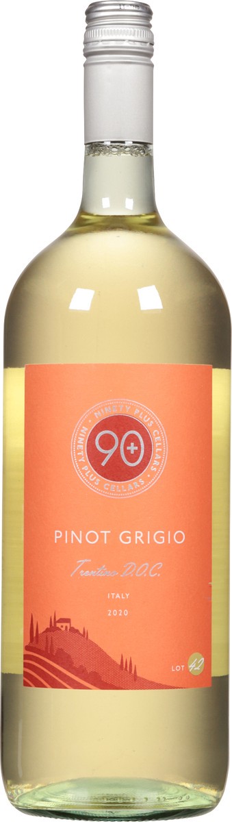 slide 7 of 10, 90+ Cellars Italy Lot 42 Pinot Grigio 1.5 l, 1.5 l