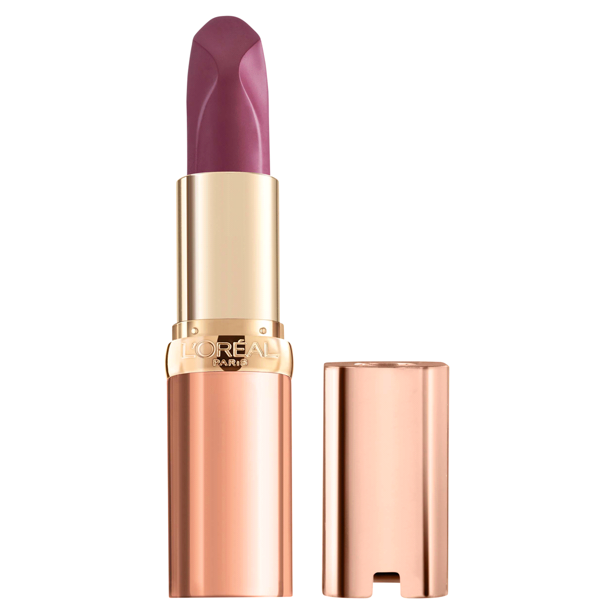slide 1 of 1, L'Oréal Colour Riche Les Nus Intense Lipstick, Intensely Pigmented, Nu Exuberant, 0.13 oz