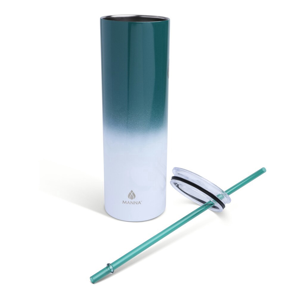 slide 3 of 4, Manna Skinny Tumbler - Green, 30 oz