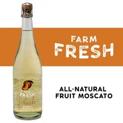 Farm Fresh Peach Bubbly Moscato