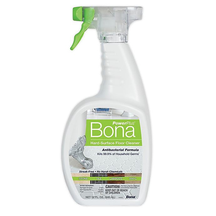 slide 1 of 8, Bona PowerPlus Hard-Surface Floor Cleaner 32 oz, 32 oz