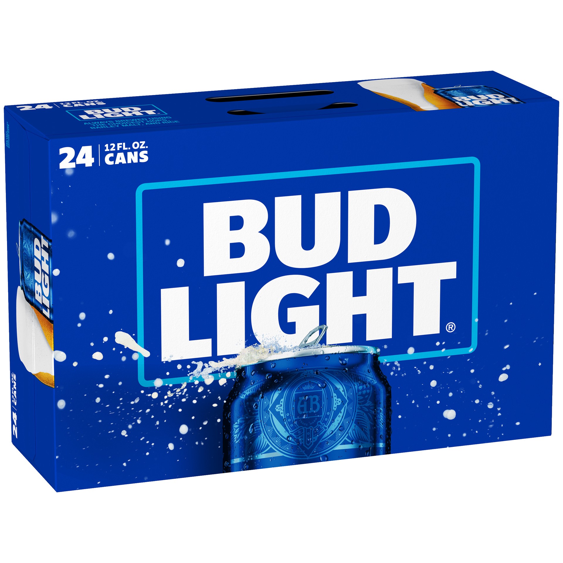 slide 6 of 9, Bud Light Beer, 24 Pack Beer, 12 FL OZ Cans, 4.2% ABV, 288 fl oz