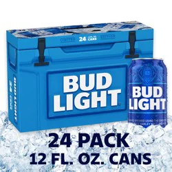 Bud Light Beer, 24 Pack Beer, 12 FL OZ Cans, 4.2% ABV