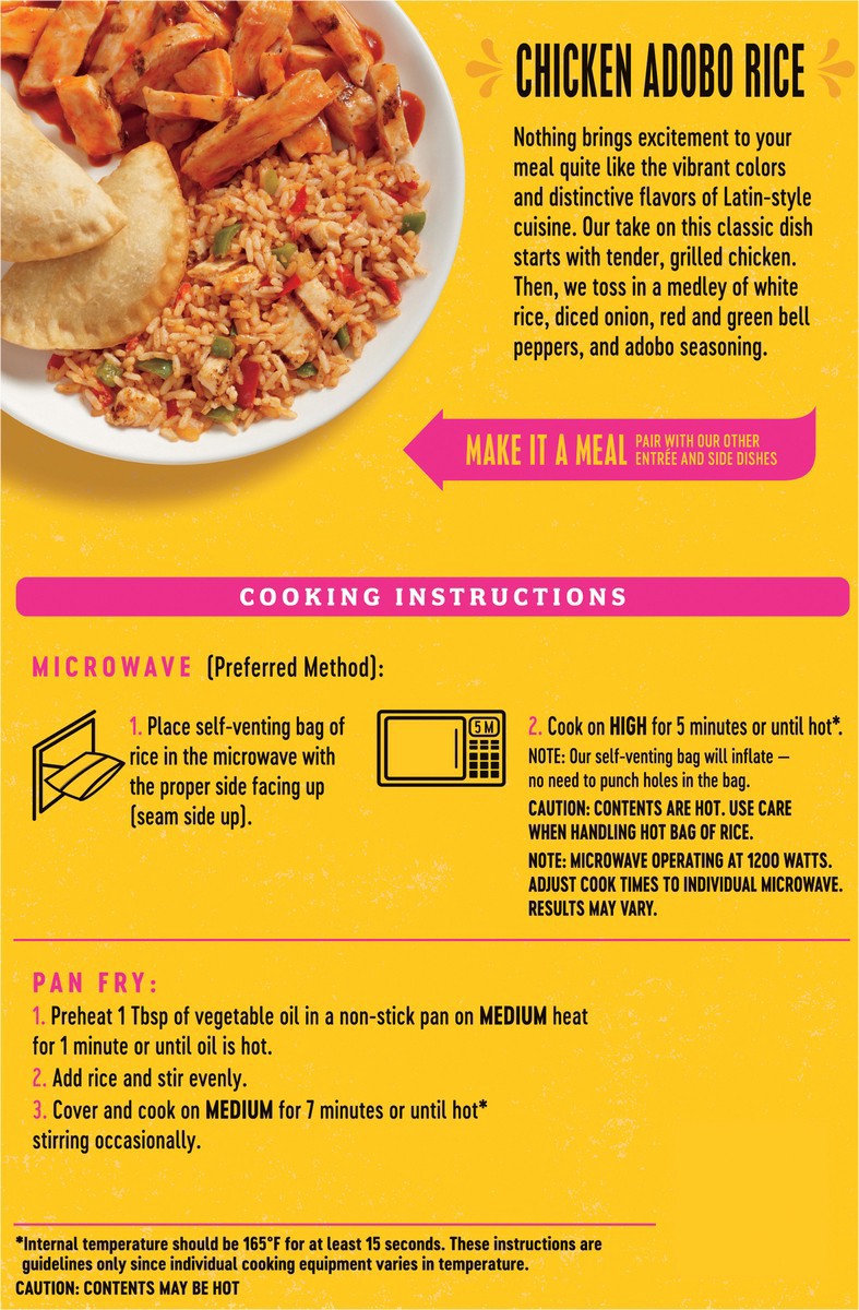 slide 13 of 14, Del Corazón Chicken Adobo Rice Meal, 16oz (Frozen), 1 lb