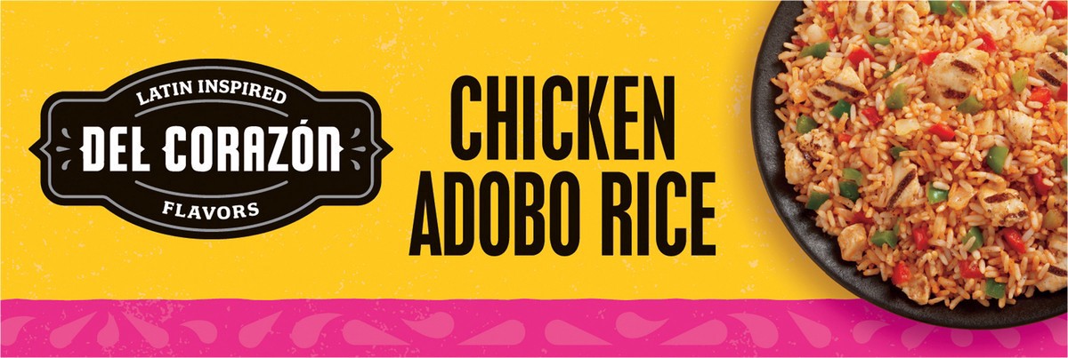 slide 6 of 14, Del Corazón Chicken Adobo Rice Meal, 16oz (Frozen), 1 lb