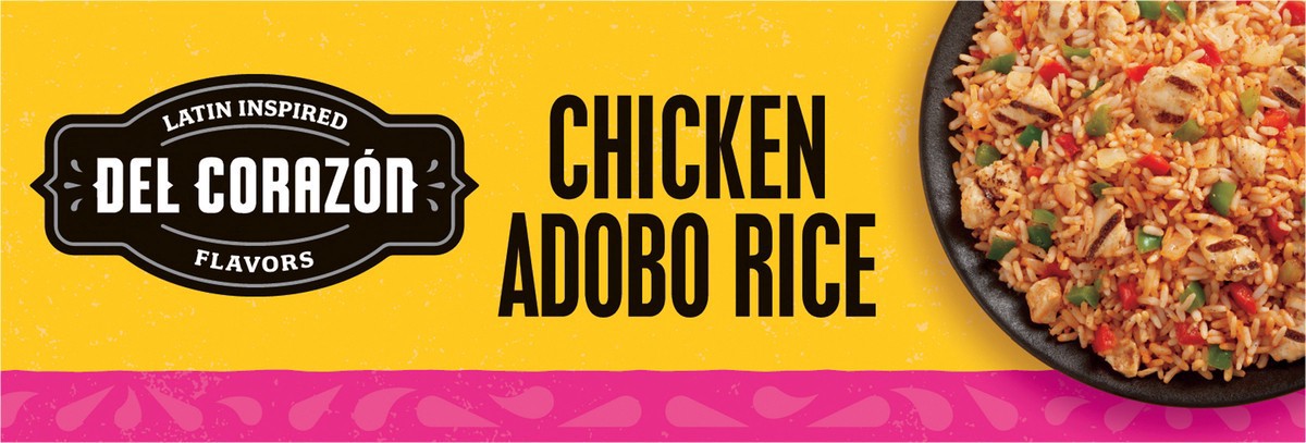 slide 14 of 14, Del Corazón Chicken Adobo Rice Meal, 16oz (Frozen), 1 lb