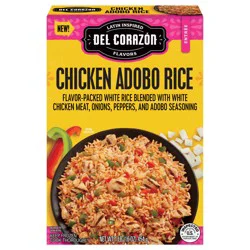 Del Corazón Chicken Adobo Rice Meal, 16oz (Frozen)