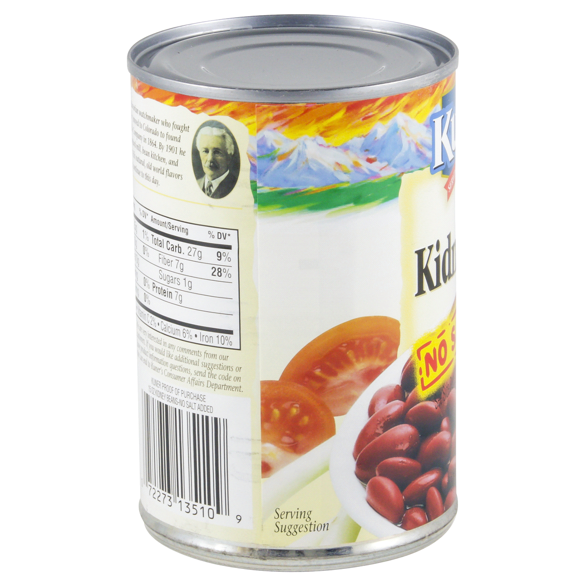 slide 4 of 4, Kuner's No Salt Added Dark Red Kidney Beans 15.5 oz, 15.5 oz